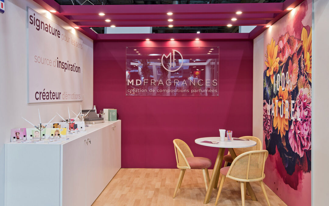 MD Fragrances – Natexpo 2022 à 2024 – Lyon et Paris